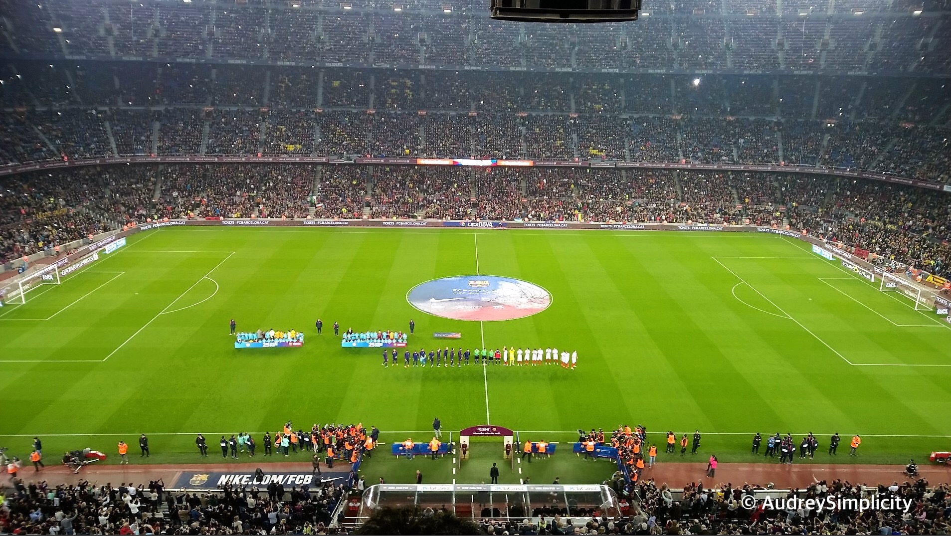 FC Barcelona match taken by AudreySimplicity