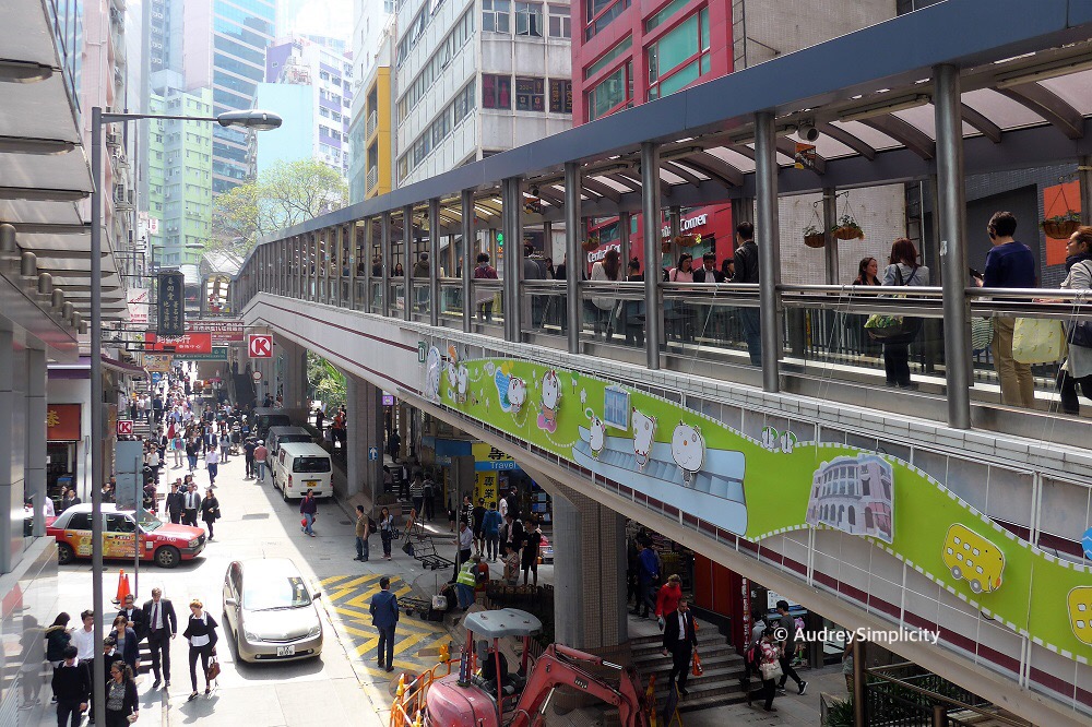 Hong Kong Mid-Levels Escalators